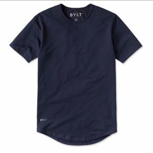BYLT basic drop cut t shirt